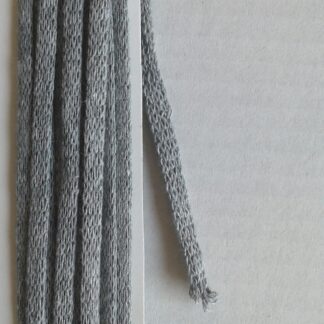 423 - Fettuccia tubolare grigio