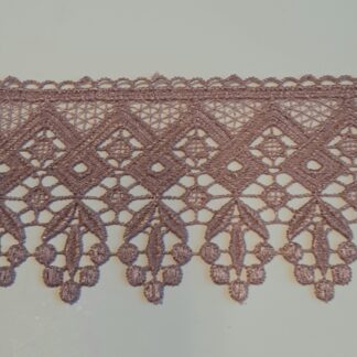 776 - Pizzo macramè ROSA ANTICO